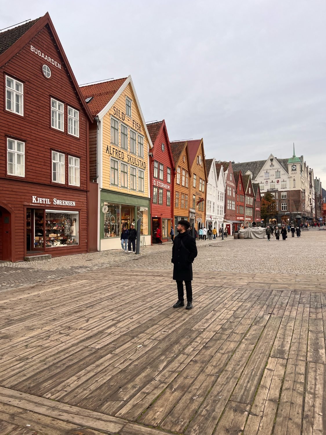 Henrique em Bryggen, Bergen